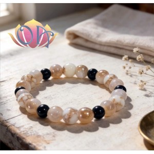 PULSEIRA ANCESTRAL COM TURMALINAS - ALQUIMIA BRANCA